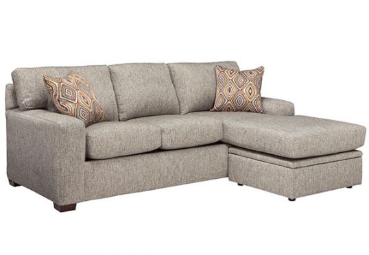 Desiree Stone Queen Sleeper with Chaise
