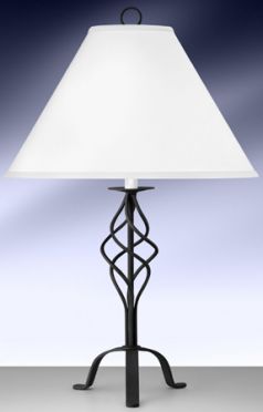 Wrought Iron table lamp