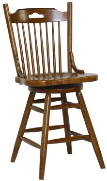 Farmhouse Swivel Barstool