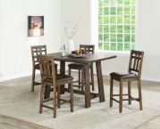 Saranac Counter Table and 4 Counter Chairs