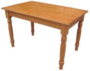 Solid Oak Leg Table